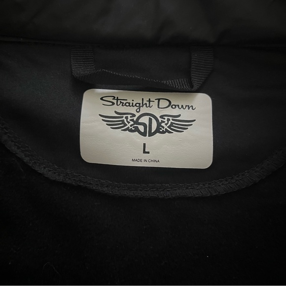 Women’s Black Cloth / Windbreaker Jacket - Picture 3 of 5